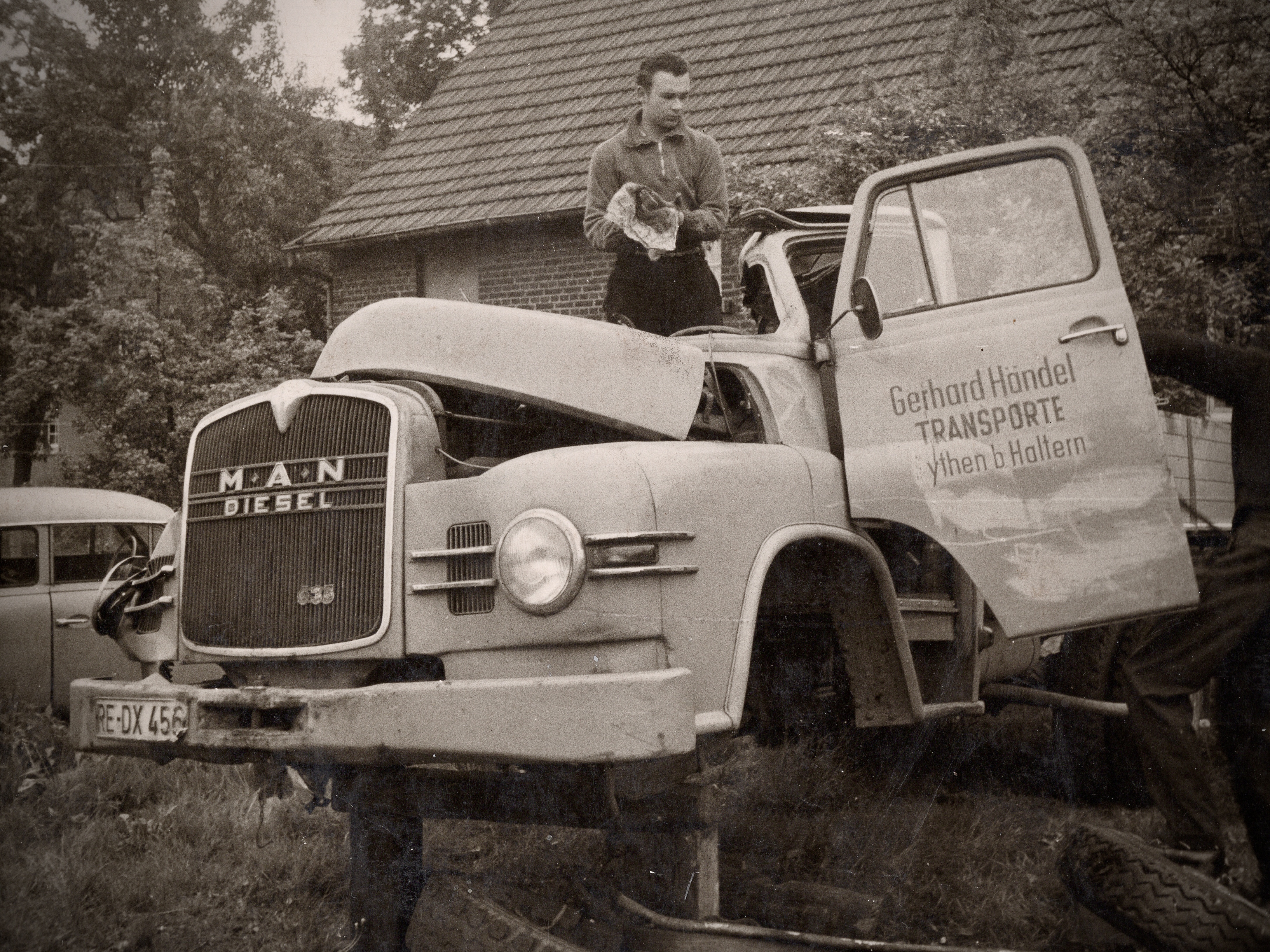 Erster MAN Lkw im Westen